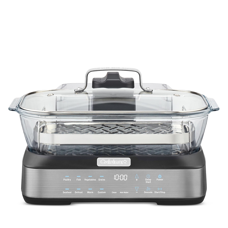 Cuisinart Stm-4000 Cookfresh Digital Glass Steamer In Stainless