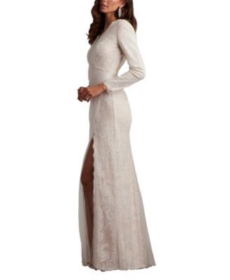 Cherelle Embroidered Tulle Gown