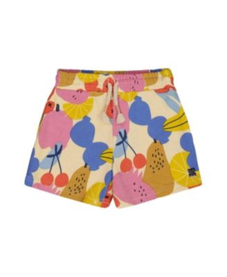 Deux par Deux - Girls' Printed French Terry Short - Big Kid