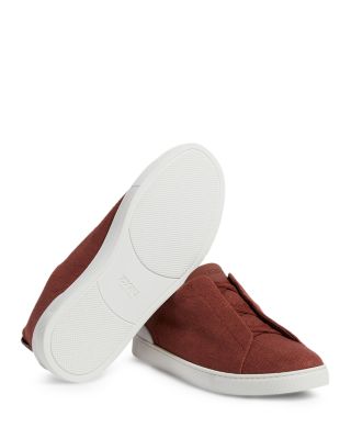 Men's Cotton Linen & Leather Triple Stitch™