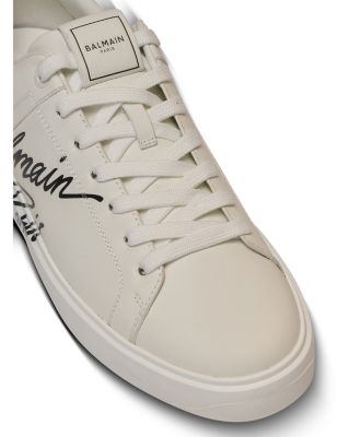 B Court Balmain Paris Low Top Sneakers