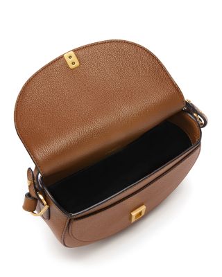 Siena Small Leather Saddle Bag