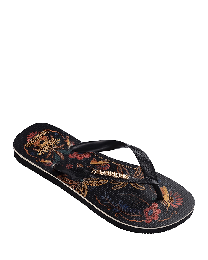 HAVAIANAS HAVAIANAS WOMEN'S FARM CLASSIC NATURE FLIP FLOP SANDALS