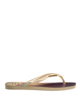 Women's Slim Square Trendy Flip Flop Sandals