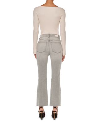 Bridget Bootcut High Rise Instasculpt™ Crop Jeans in Light Smoke