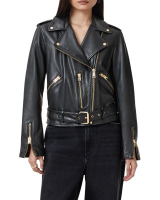 Balfern Leather Biker Jacket