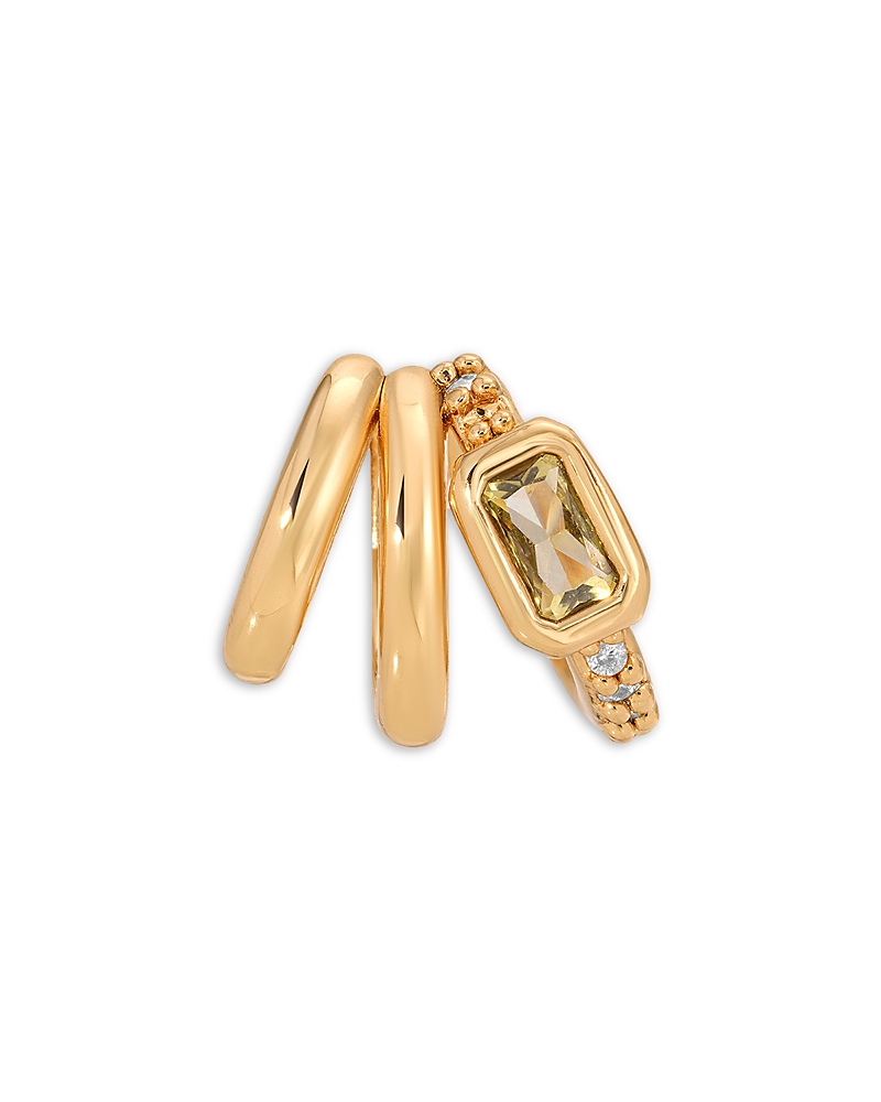 Ettika Cluster Ear Cuff Earrings In Gold