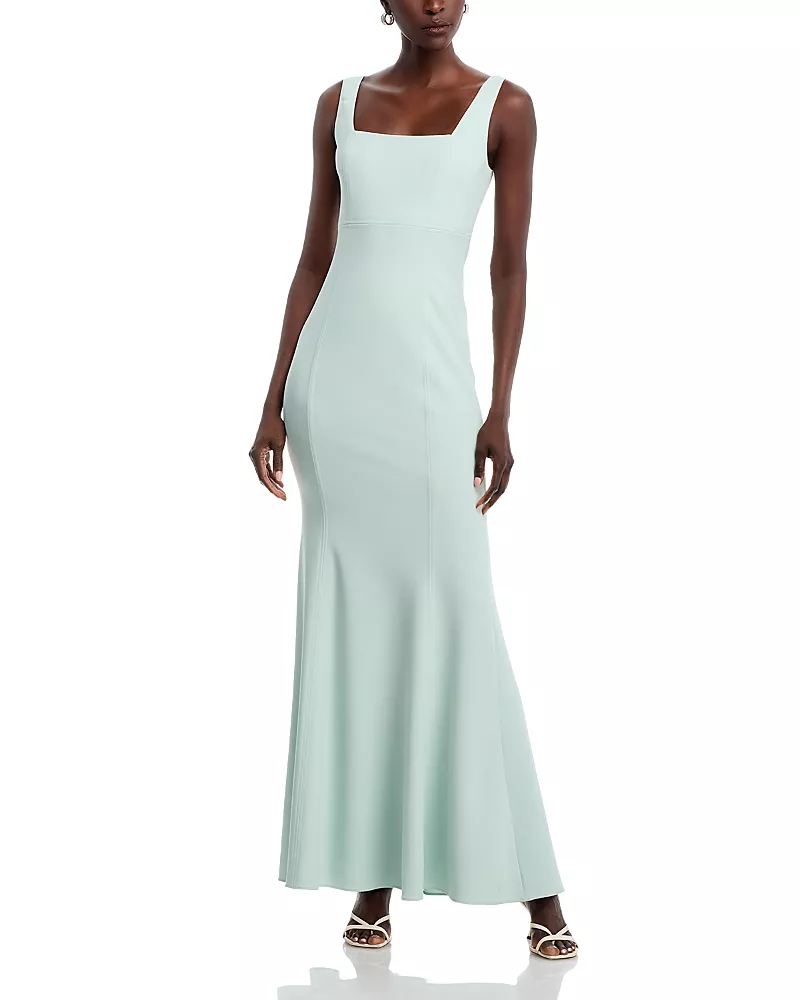 Aqua Sleeveless Dress - Exclusive