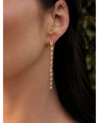 Crystal Linear Earrings