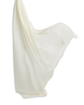 Heidi Plain Wool & Cashmere Lightweight Scarf
