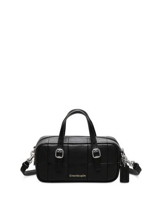 Coachtopia - Alter/Ego Mini Satchel Bag In Checkerboard Leather