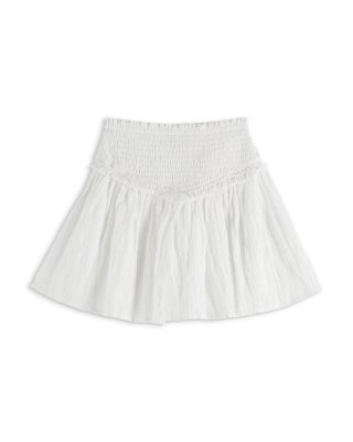 Scotch & Soda - Girls' Textured Cotton Smocked Skirt - Little Kid, Big Kid