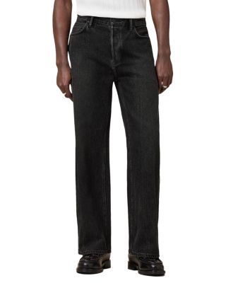 ALLSAINTS - Lenny Regular Fit Jeans in Washed Black