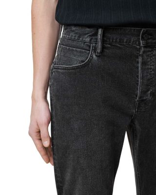 Iggy Regular Fit Jeans in Washed Black