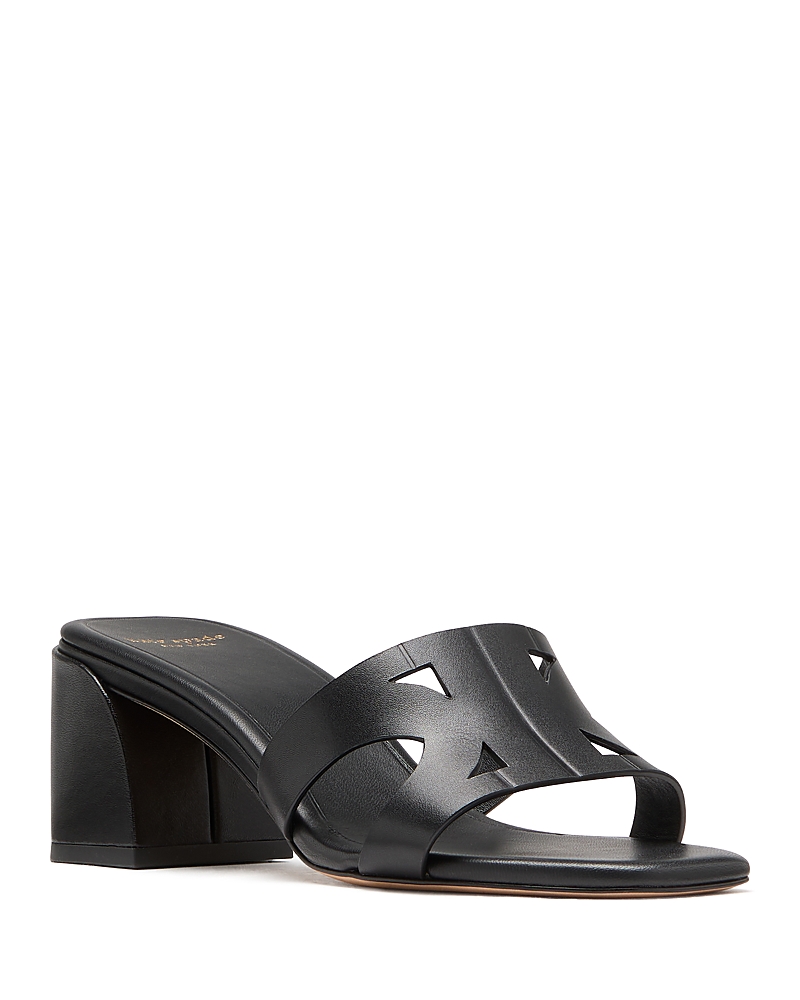 kate spade new york Women’s Double K Block Heel Sandals