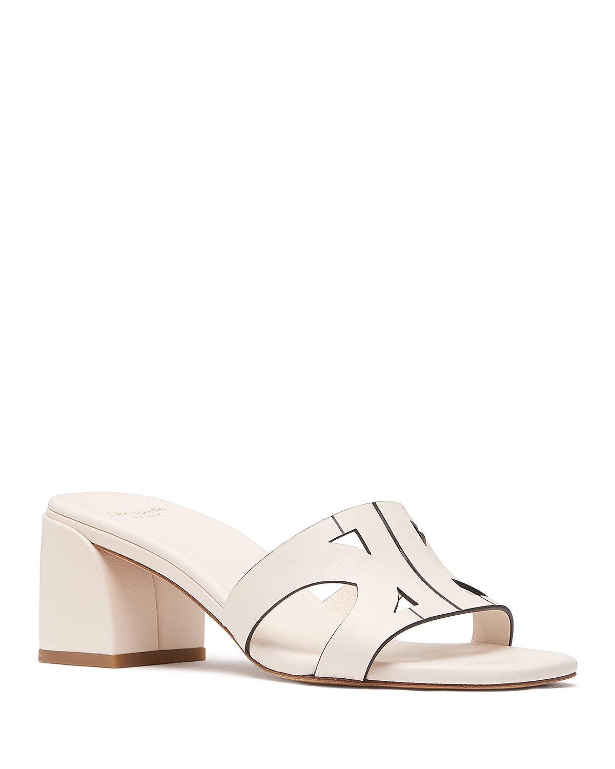 kate spade new york Women's Double K Block Heel Sandals