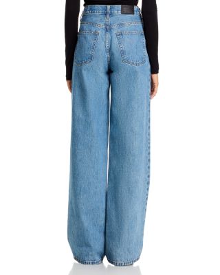 High Rise Wide Leg Jeans in Archive Blue