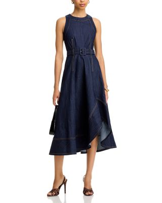 Zelda Denim Midi Dress