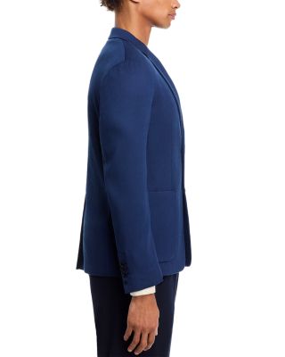 Clinton Slim Fit Unstructured Sport Coat in Grid Suiting
