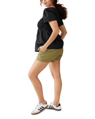 Short Sleeve Smocked Top