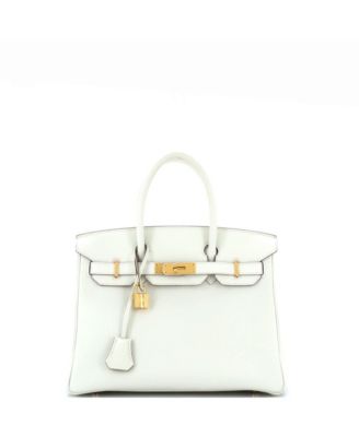 Pre-Owned HERMÈS - Birkin 30 Handbag Light Togo with Gold Hardware