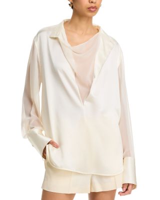 Silk Relaxed Fit Top