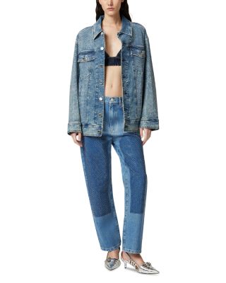 Rose Straight Leg Jeans in Mid Wash