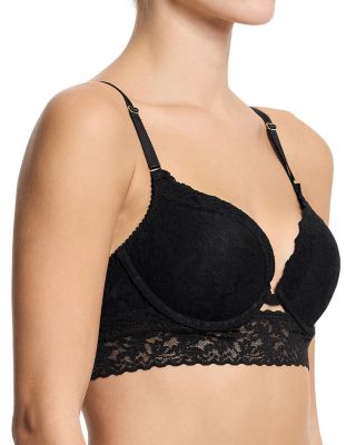 Signature Lace Plunge Push Up Bra