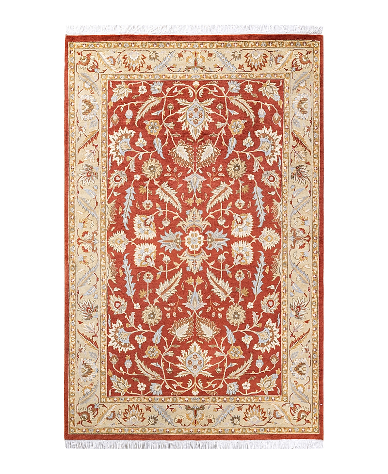Bloomingdale's Mogul M1377 Area Rug, 4'2 X 6'5 In Orange