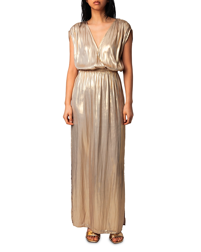 ZADIG & VOLTAIRE RITMIC SATIN DRESS