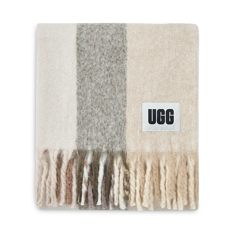 Ugg Calyx Faux Mohair Throw Blanket, 50 X 70 In Chestnut