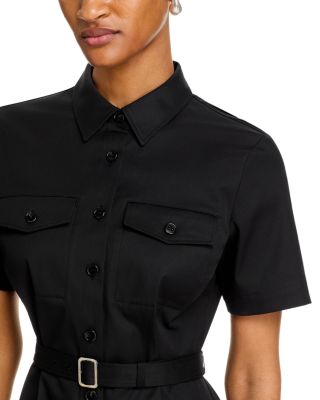 Military Midi Shirtdress