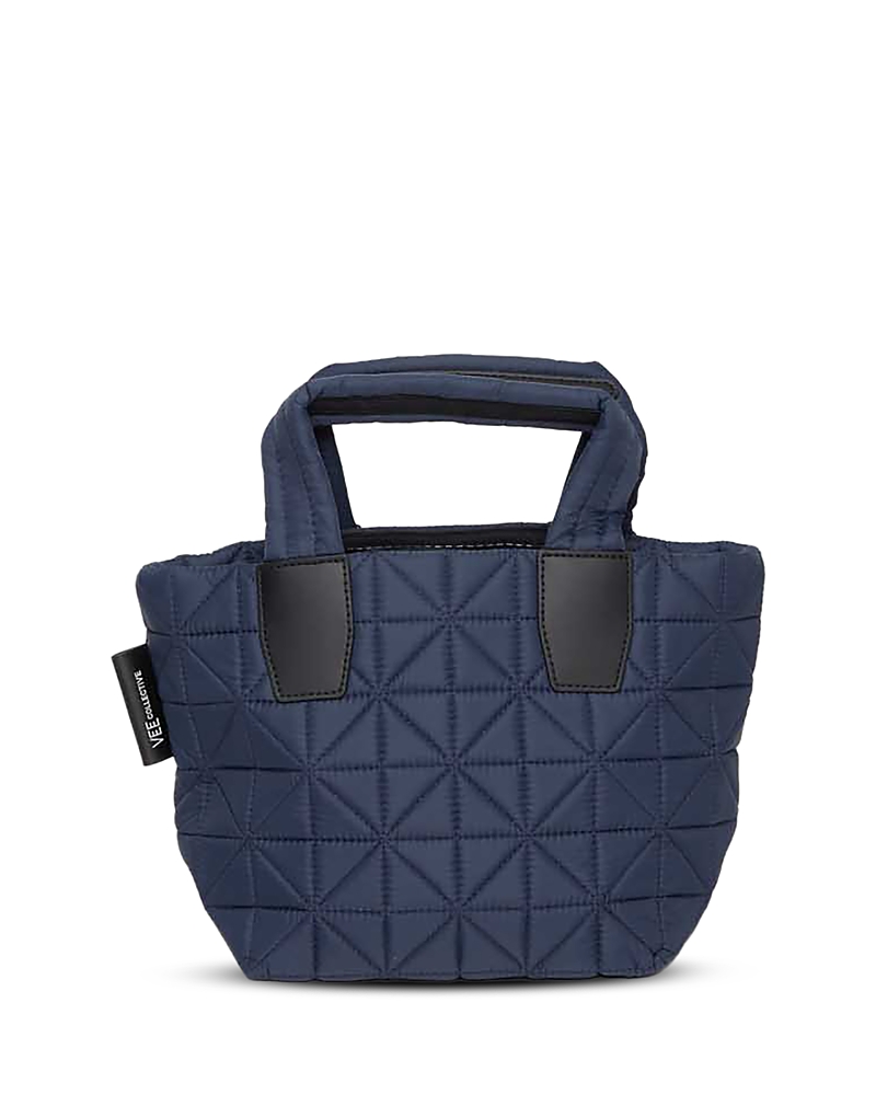 Vee Collective Vee Mini Tote In Midnight Blue