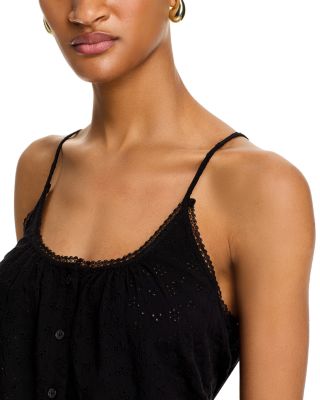 Zoe Eyelet Cami & Mini Skirt