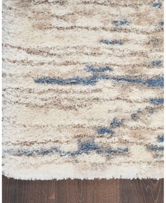 Nourison Home Dreamy Shag DRS10 Area Rug, 5'3" x 7'3"