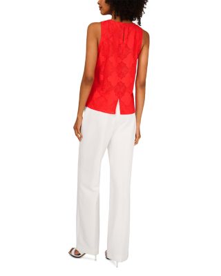Eyelet Embroidered Top