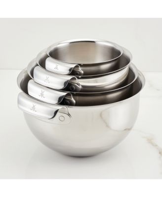 Provisions 4-Piece Stainless Steel Mixing Bowl Set