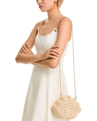 Shell Wicker Clutch - Exclusive