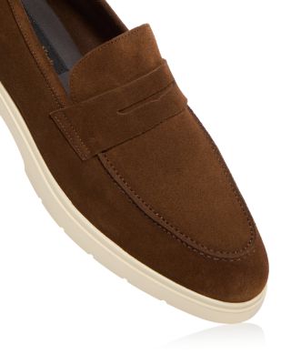 Men's King Penny Suede Loafers