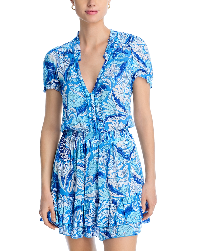 Poupette St Barth Bibi Mini Dress In Multi