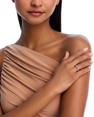 Bloomingdale's Fine Collection Pink Sapphire & Diamond Ring in 14K Rose Gold  | Bloomingdale's Jewelry & Accessories