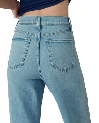 Petite The Mia High Rise Wide Leg Jeans in Riveting