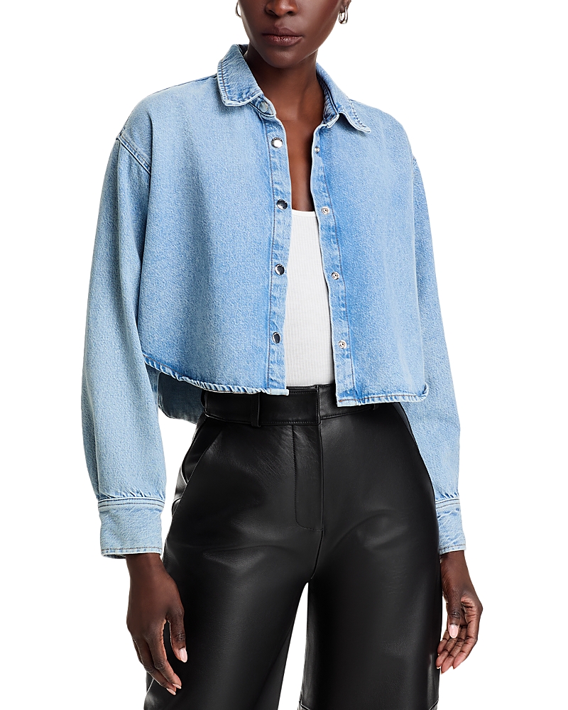 Frame The Swing Relaxed Fit Denim Shirt