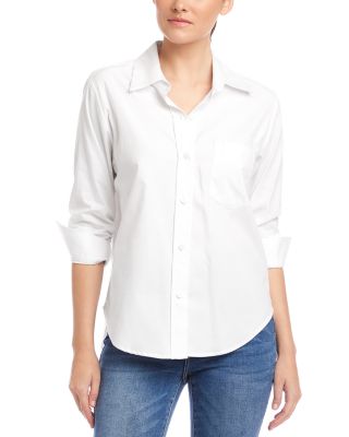 Karen Kane - Ruched Sleeve Shirt