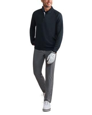 Founders Textured Quarter-Zip Golf Sweater