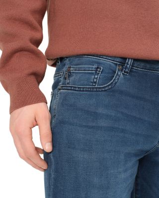 Nick Slim Fit Ultimate Knit Jeans in Stream Blue