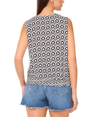 Surplice Sleeveless Top