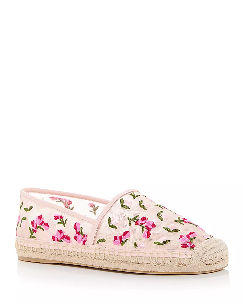 Stuart Weitzman Women's Bareitall Espadrille Flats