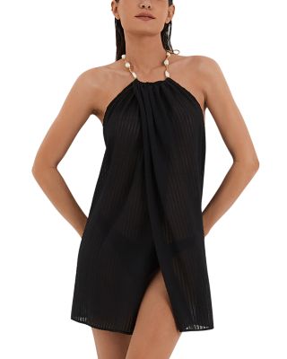 Cloe Halter Mini Dress Cover Up