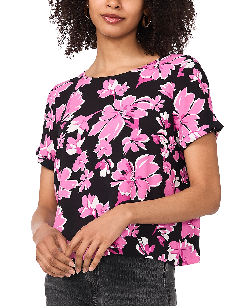 Vince Camuto Floral Print Woven Shirt